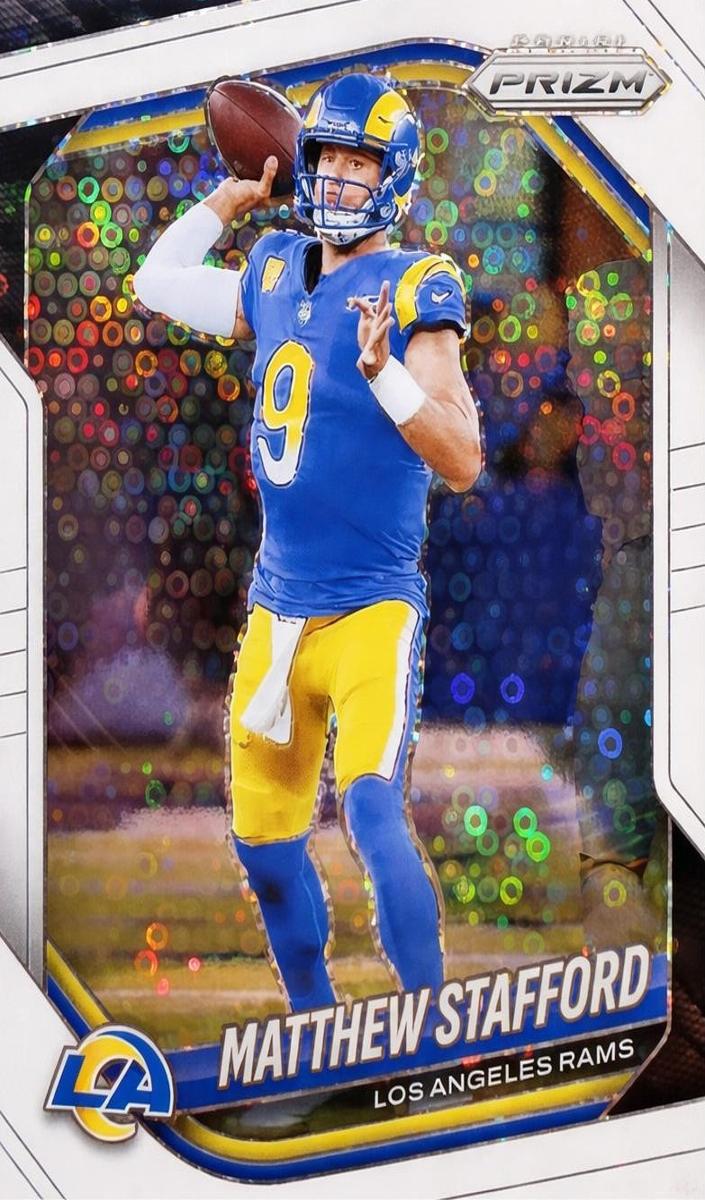 2025 Panini Prizm Matthew Stafford [Orange] #21 card