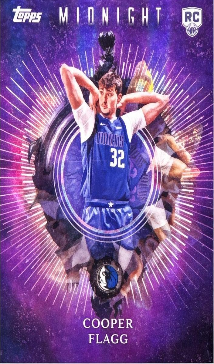 2025 Topps Midnight Insomnia Cooper Flagg #IN-16 card