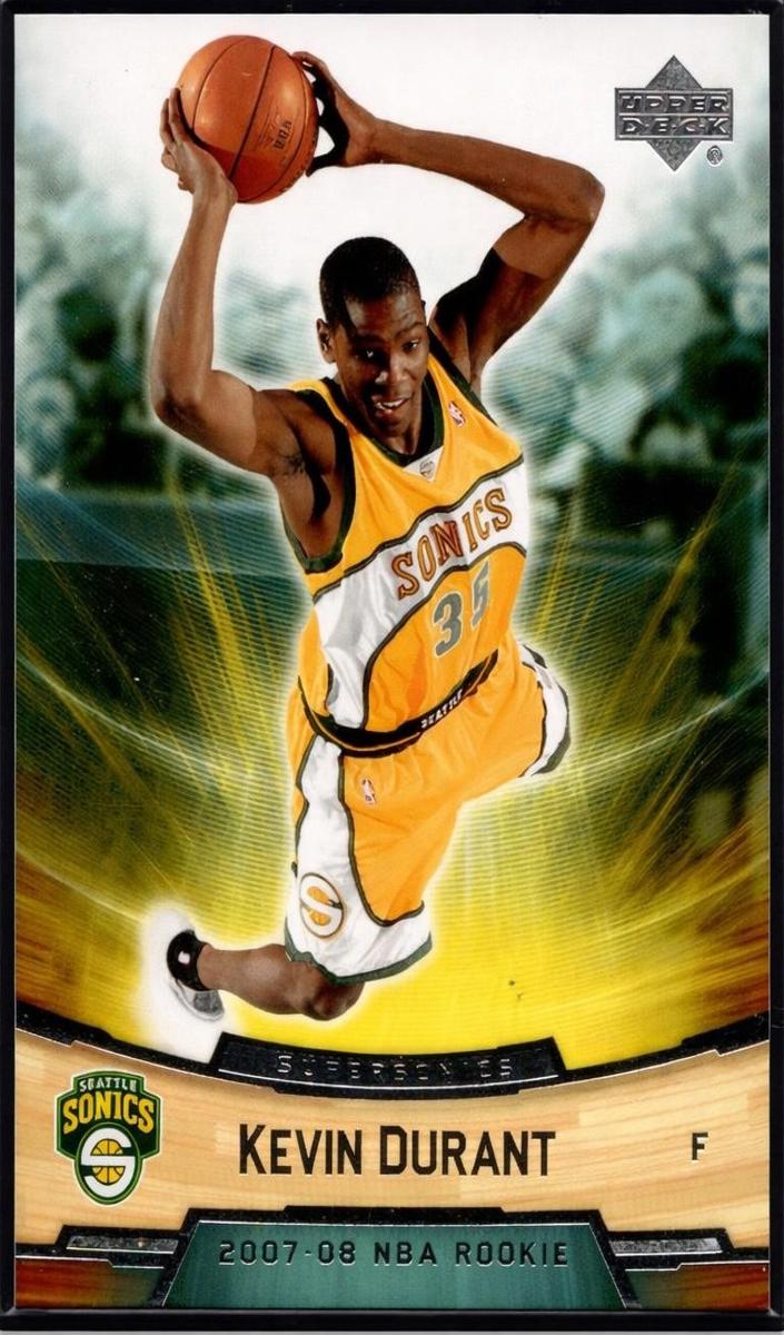 2007 Upper Deck Rookie Box Set Kevin Durant #11 card