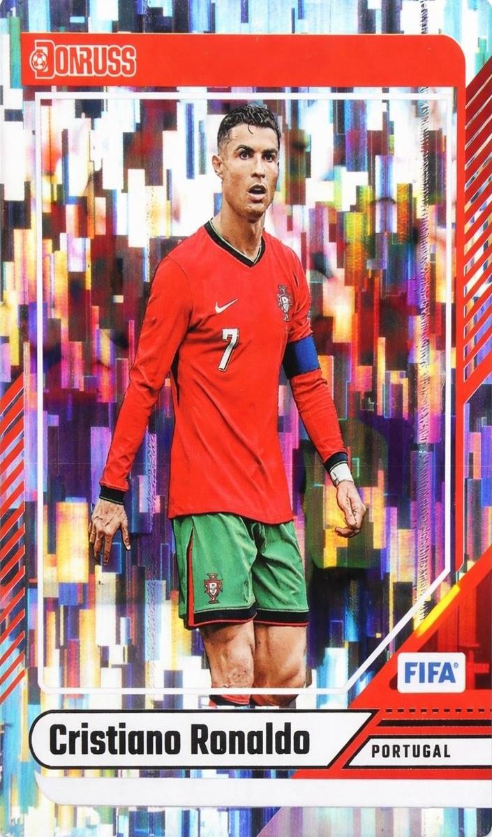Cristiano Ronaldo 2024 Donruss Soccer card
