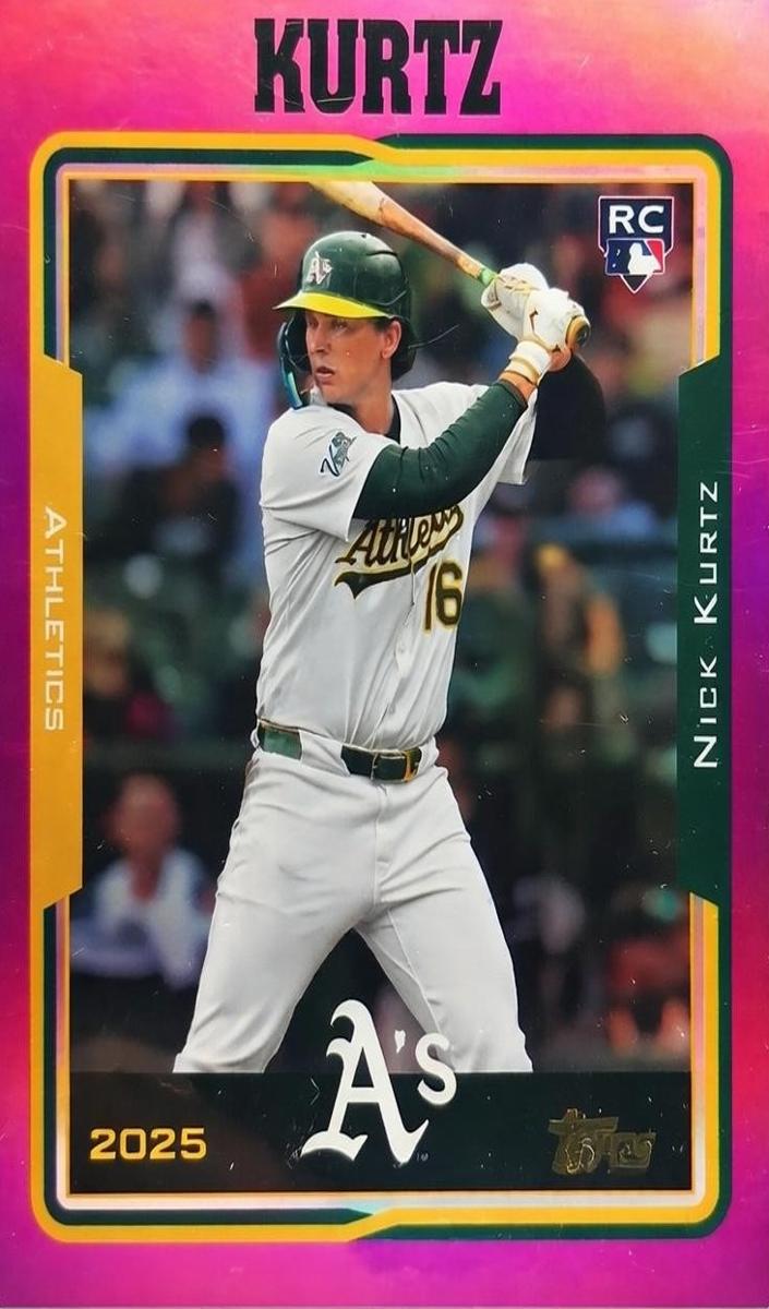 2025 Nick Kurtz [Pink Foilboard] #213