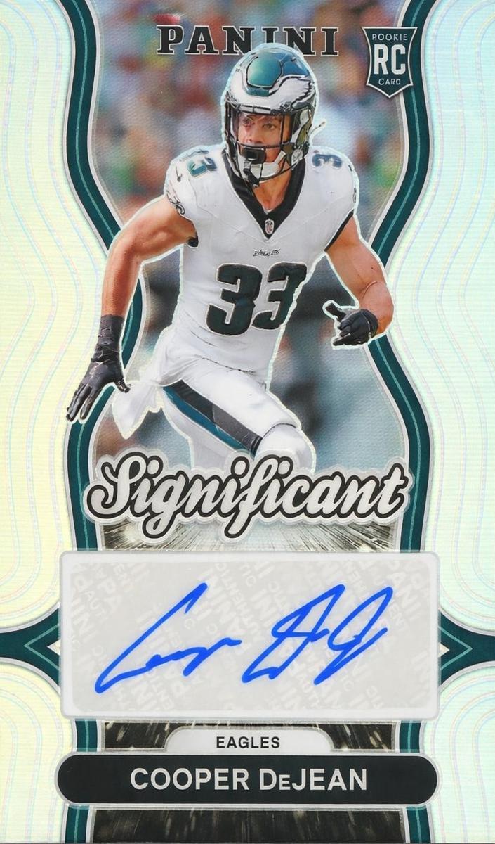 2024 Panini Prizm Significant Signature Cooper DeJean #SS-CDN card