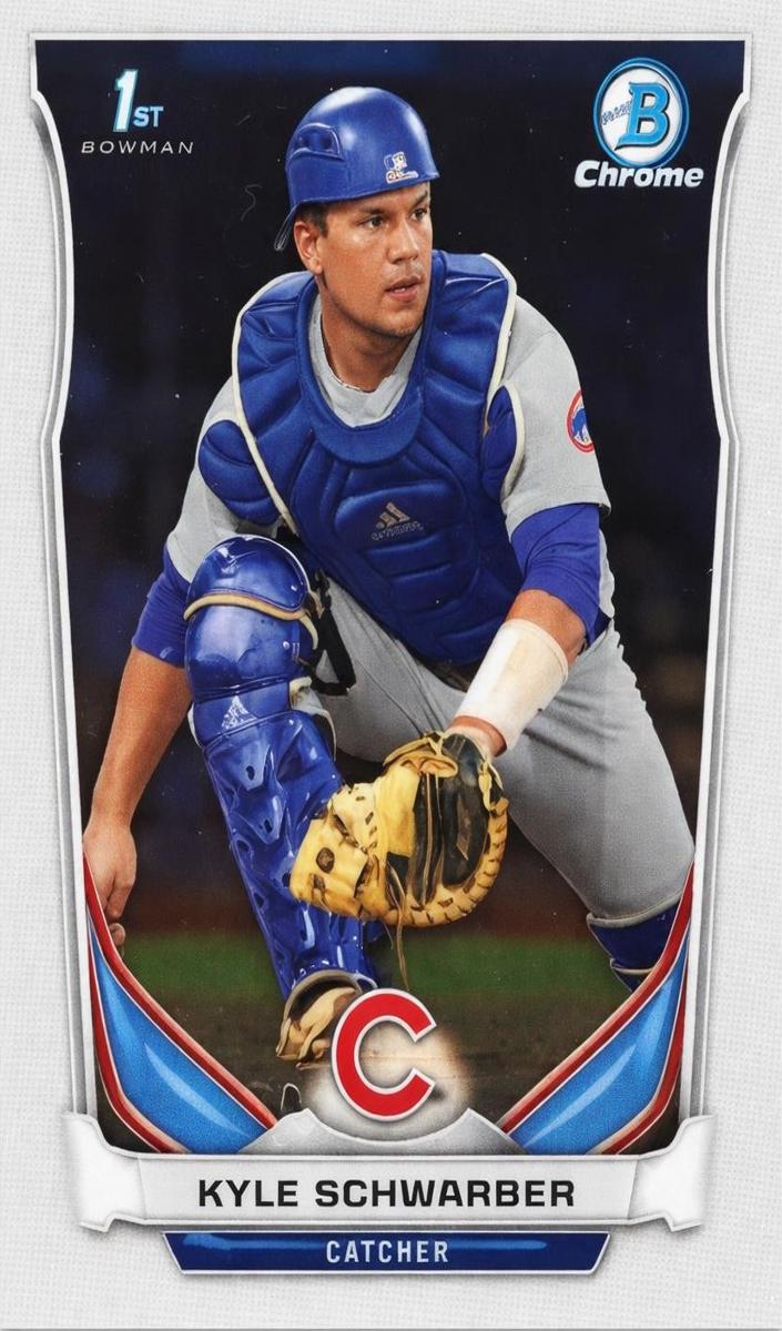 Kyle Schwarber 2014 Bowman Draft Chrome Baseball