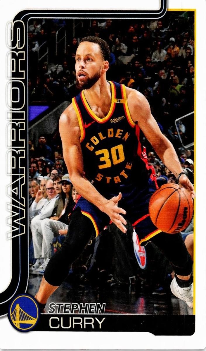 Stephen Curry 2025 Topps Basketball card