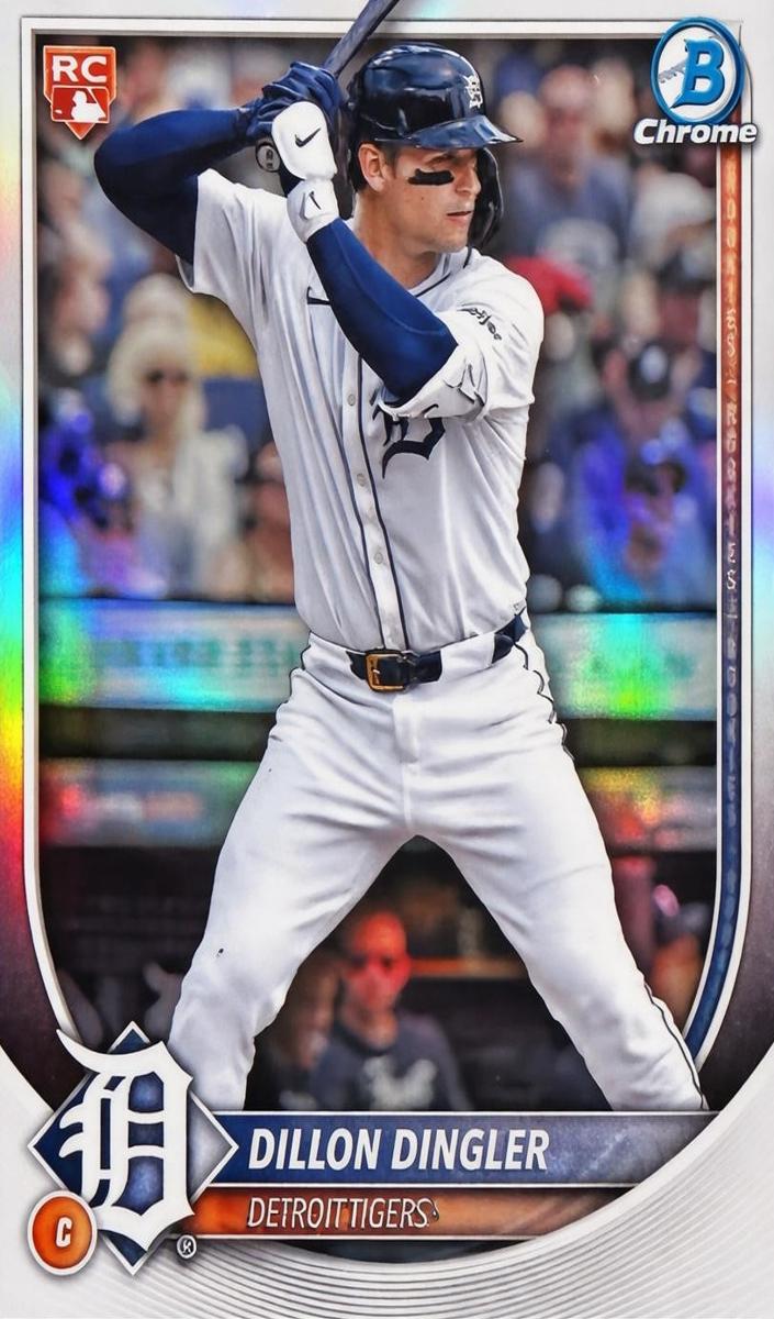 Dillon Dingler 2025 Bowman Chrome card