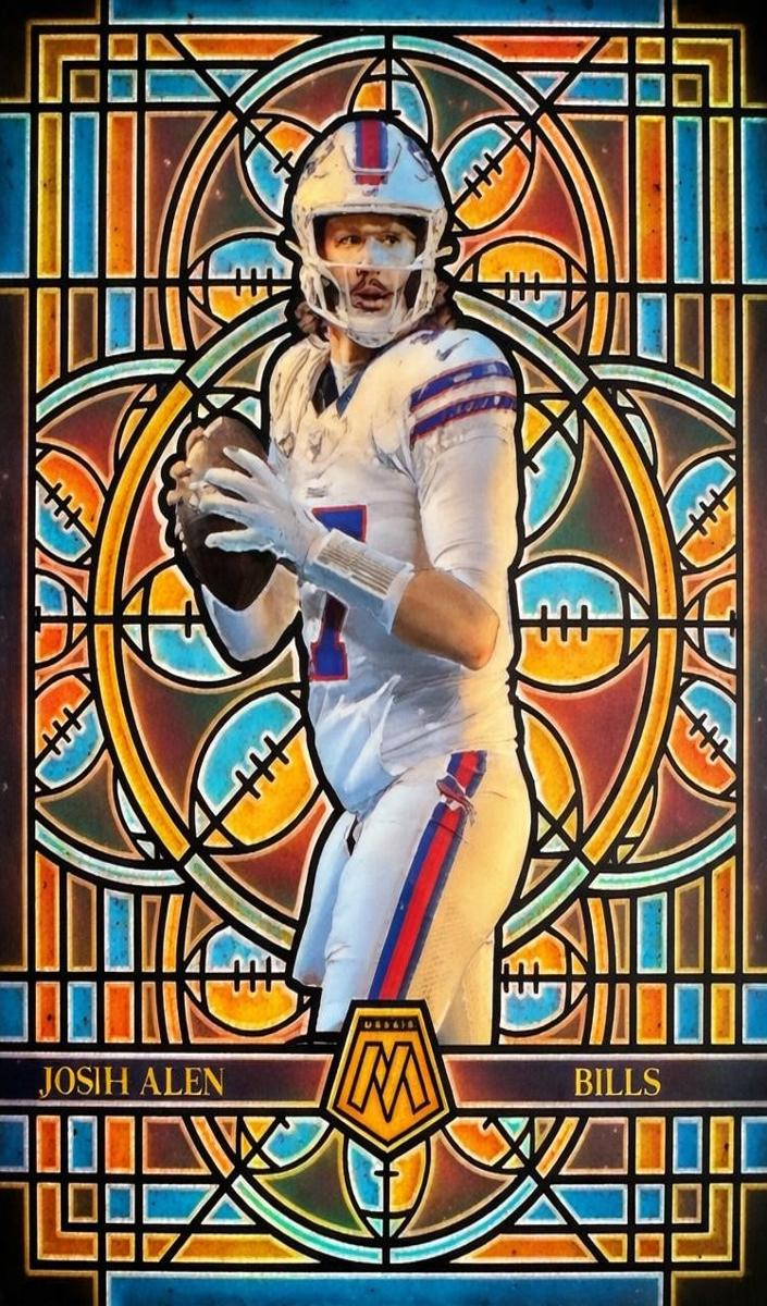 2025 Panini Mosaic #2 Josh Allen front