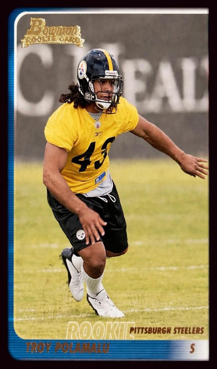 Troy Polamalu 2003 Bowman Football