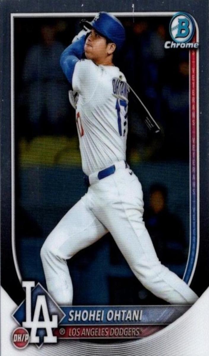 Shohei Ohtani 2025 Bowman Chrome card