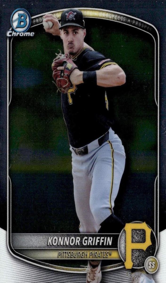 Konnor Griffin 2025 Bowman Draft Chrome card