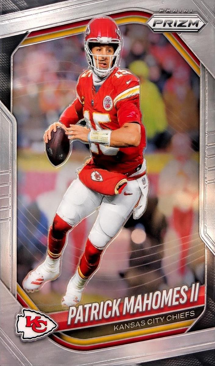 Patrick Mahomes II 2025 Prizm Football card