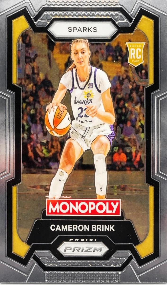 Cameron Brink 2024 Prizm Monopoly WNBA card