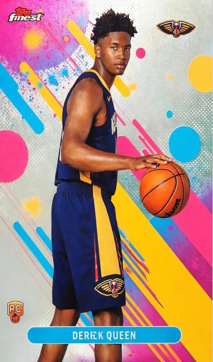 Derik Queen 2025 Finest Basketball card