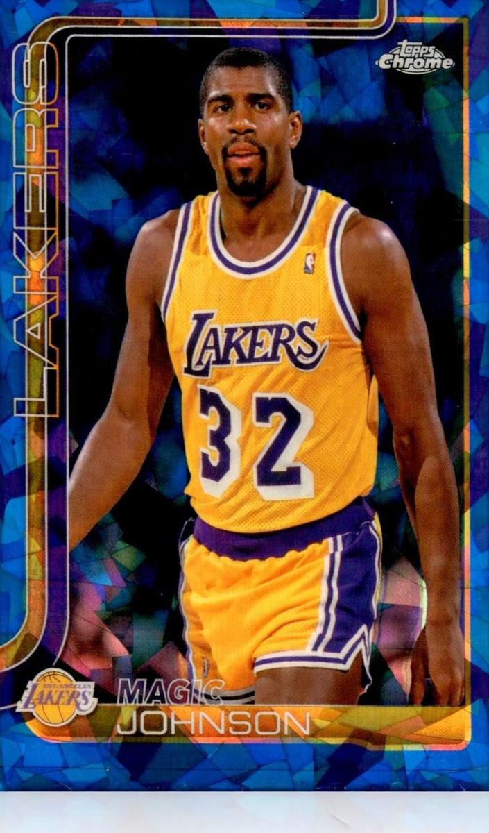 2025 Topps Chrome Magic Johnson #244 card