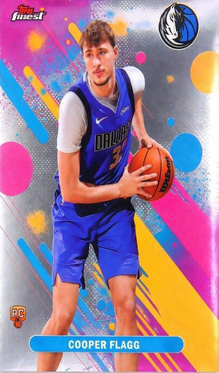Cooper Flagg 2025 Finest Basketball card