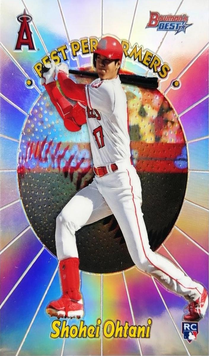 2018 Bowman Bowman's Best 1998 BEST PERFORMERS #98BP-SO Shohei Ohtani front