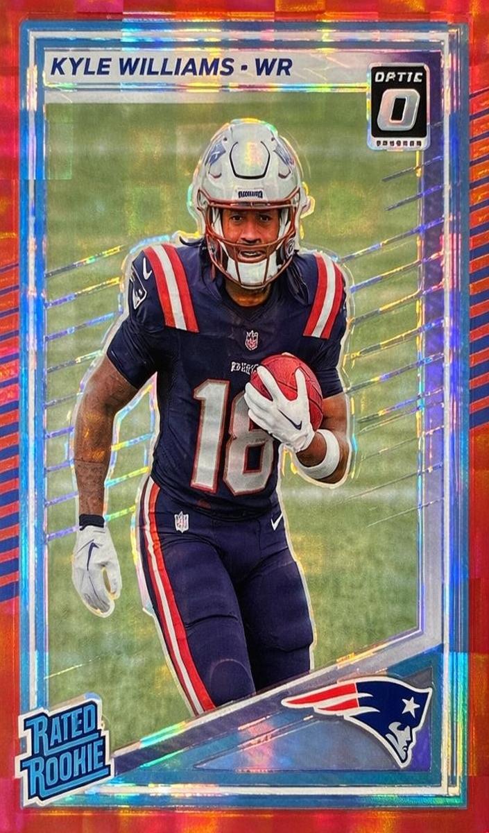 2025 Panini Donruss Kyle Williams [Pink Optic Preview] #327 card