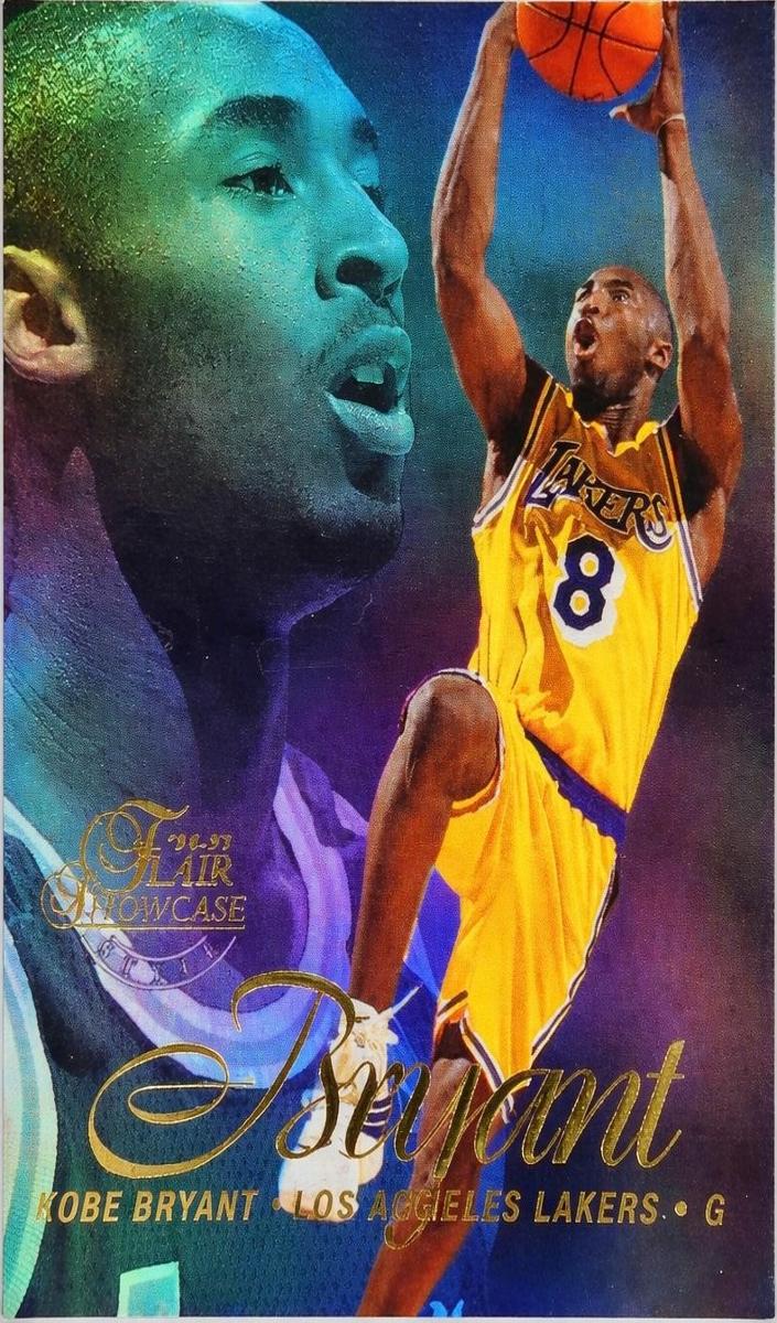 1996 Flair Flair Showcase ROW 2 #31 Kobe Bryant front