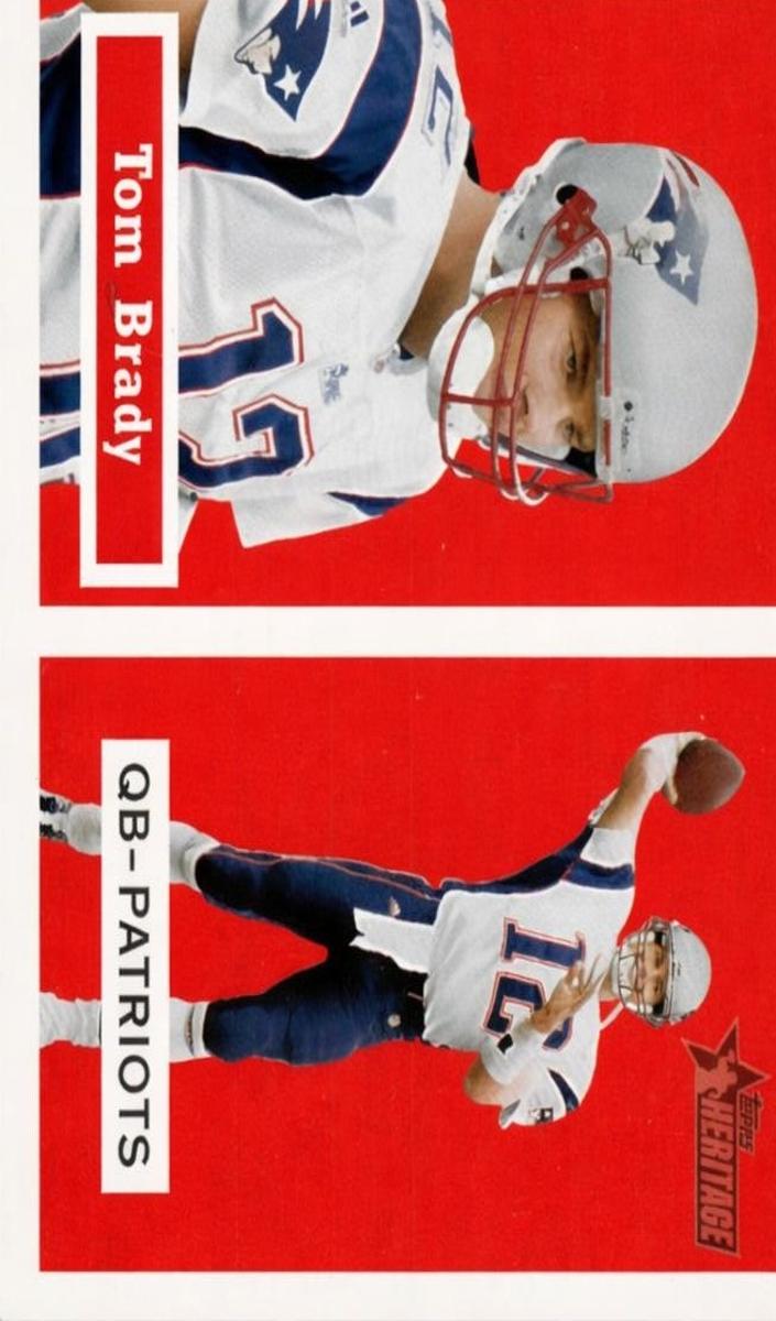 2002 Tom Brady [ Black Back] #50