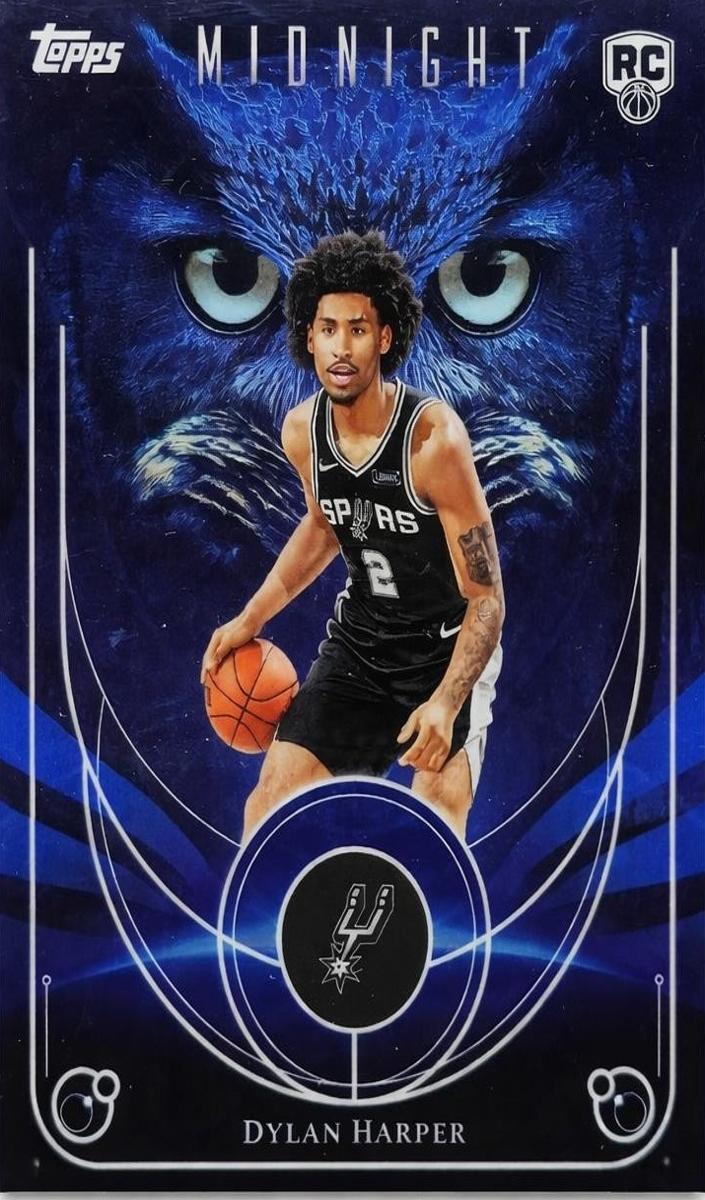 2025 Topps Midnight Night Owls Dylan Harper #NO-17 card