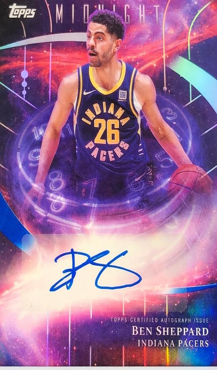 2025 Topps Midnight Ben Sheppard #SM-BS card