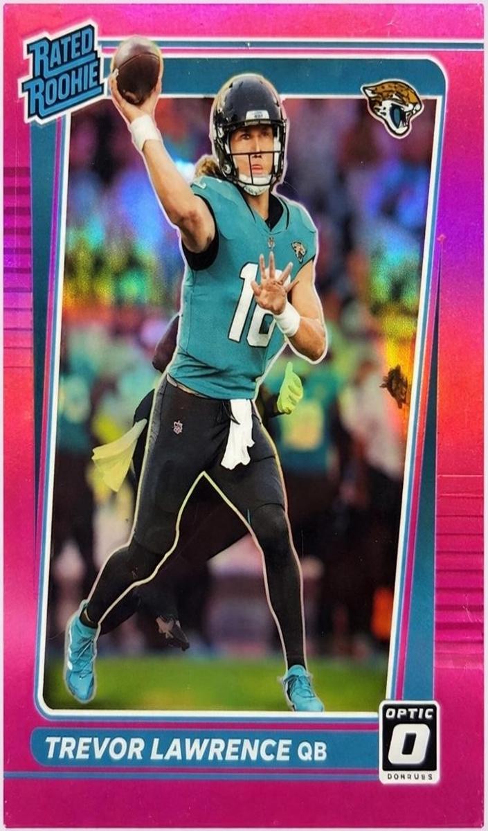 2021 Panini Donruss Optic Base #201 Trevor Lawrence front