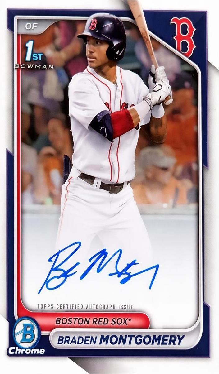 2024 Bowman Bowman Draft Chrome #CPA-BM Braden Montgomery front