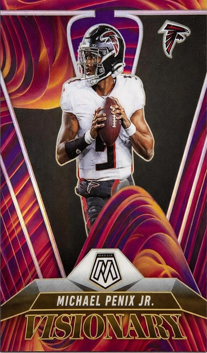 2025 Panini Phoenix Resurgent Snow Globe Michael Penix Jr. #1 card