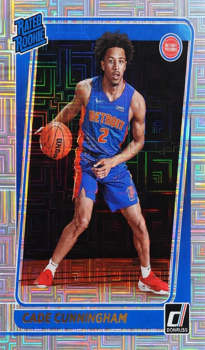 2021 Panini Donruss SIGNATURE-CHOICE #211 Cade Cunningham front
