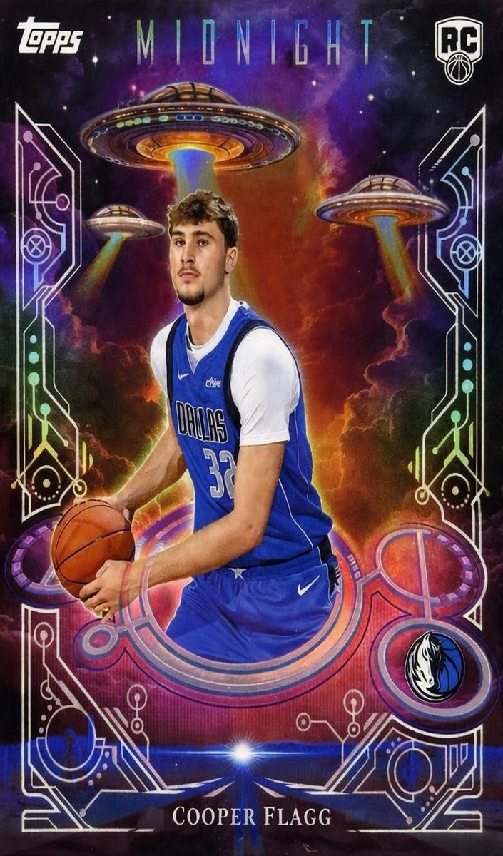 2025 Topps Midnight Daydreamers Cooper Flagg #DD-16 card
