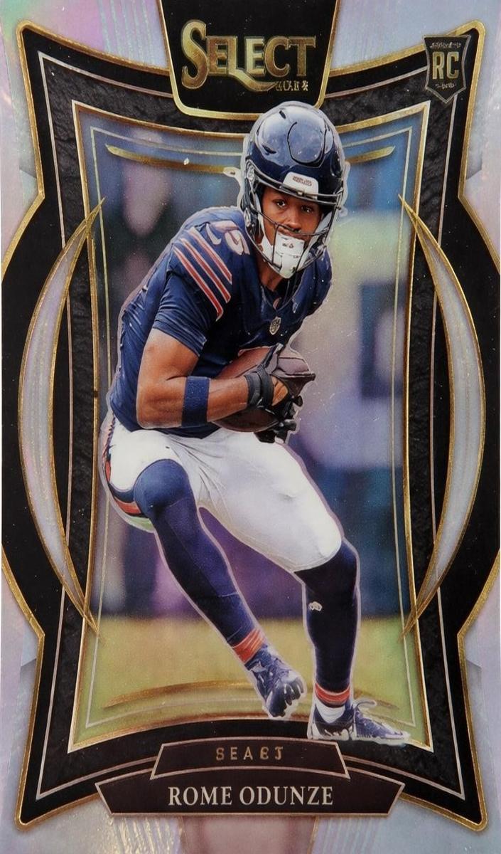 2024 Panini Donruss Bomb Squad Autograph Rome Odunze #3 card