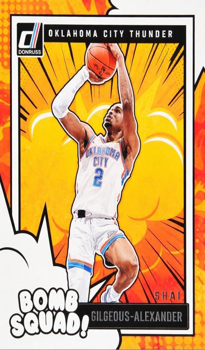 2024 Panini Donruss Net Marvels Shai Gilgeous-Alexander #12 card