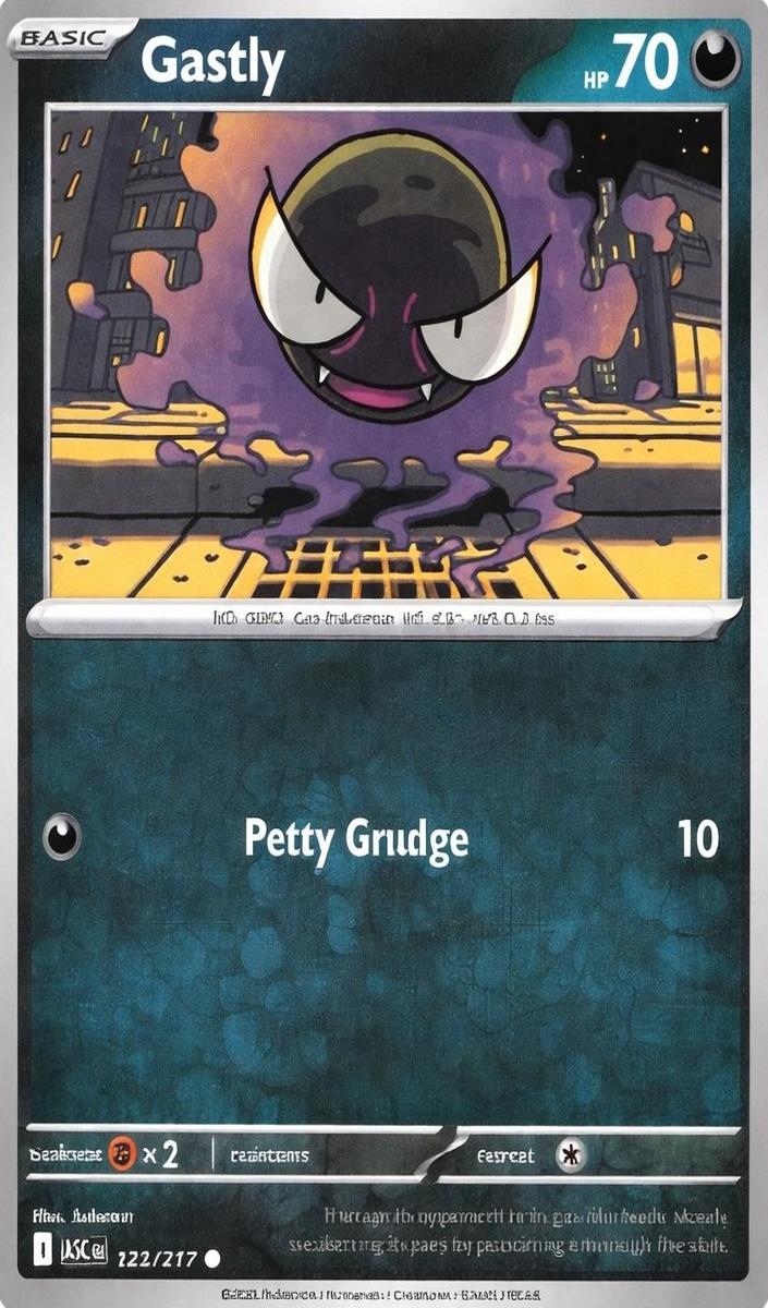 Gastly 2026 Pokemon Mega Evolution Ascended Heroes