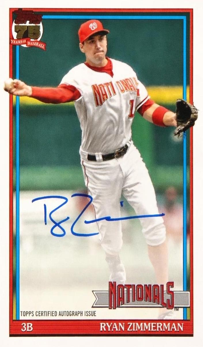 Ryan Zimmerman 2026 Topps Baseball card