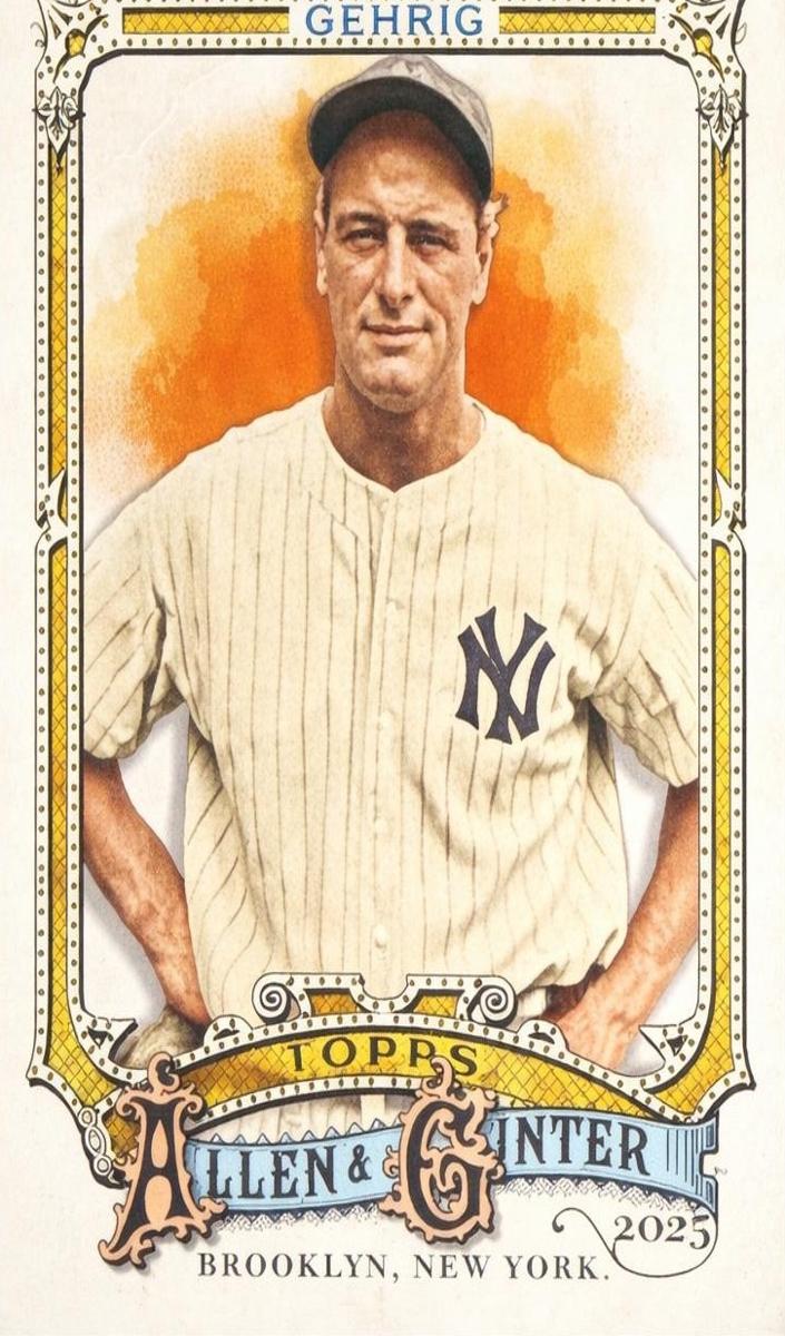 2025 Lou Gehrig #6