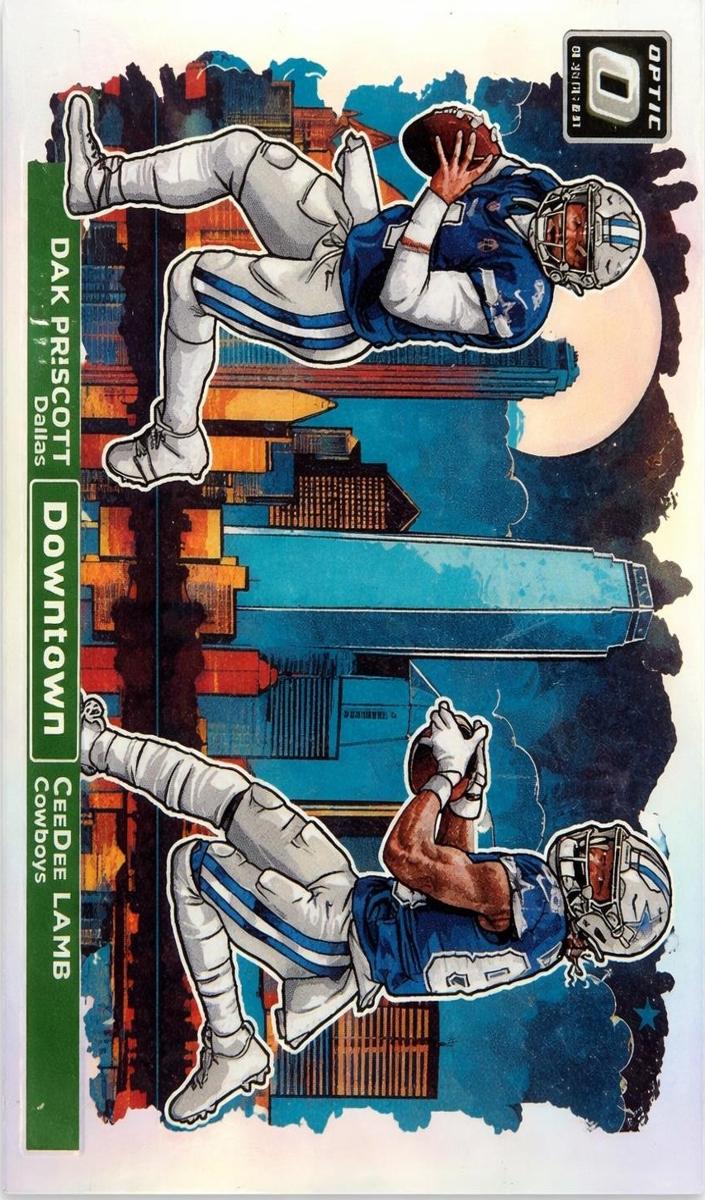 2024 Panini Panini Donruss Optic Downtown Duos #1 Prescott/Lamb front