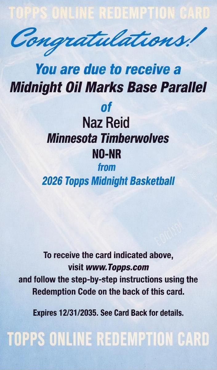 2025 Naz Reid #MO-NR