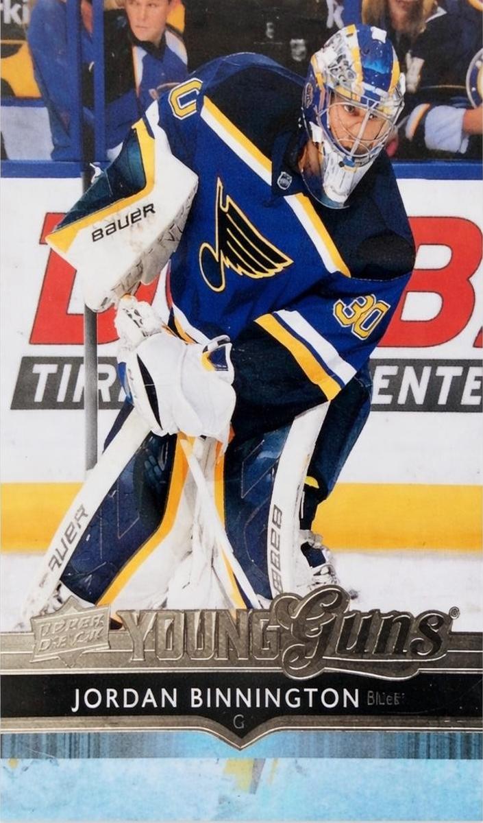 2014 Upper Deck Jordan Binnington #469 card