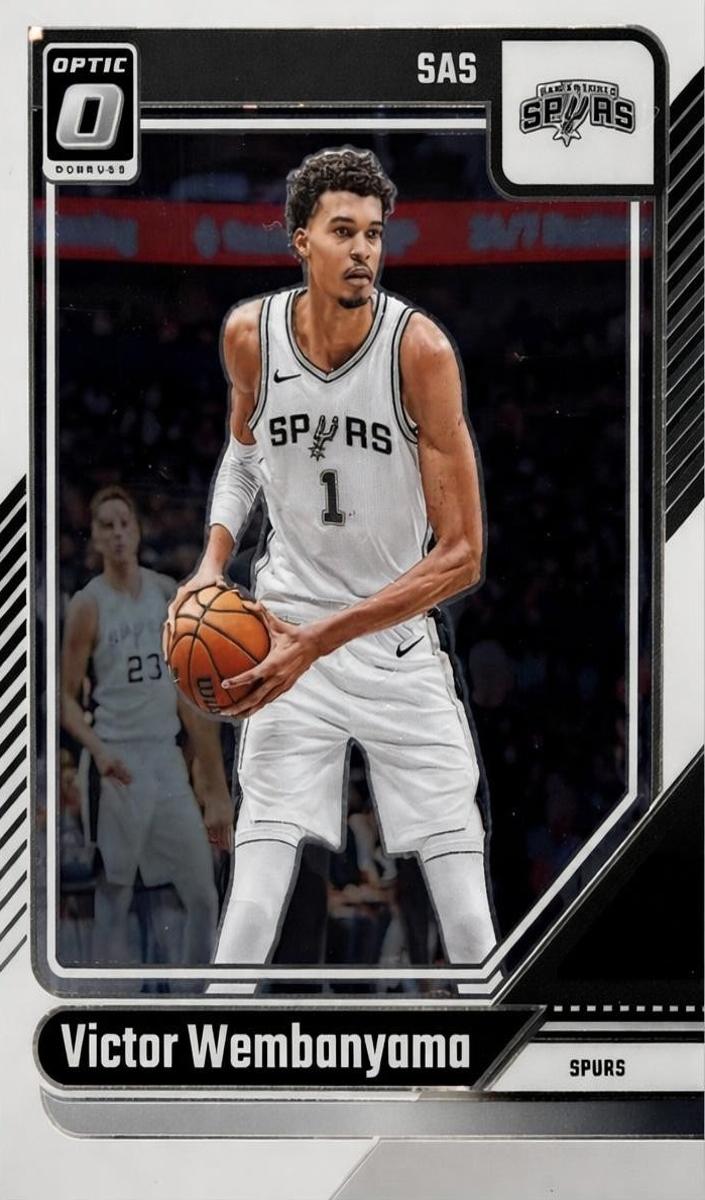 Victor Wembanyama 2024-25 Donruss Optic Basketball card