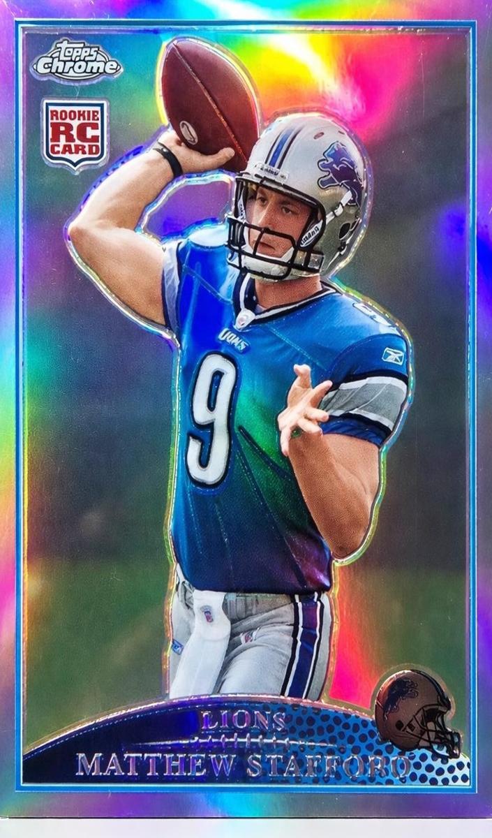 2009 Topps Topps Chrome Refractor #TC210 Matthew Stafford front