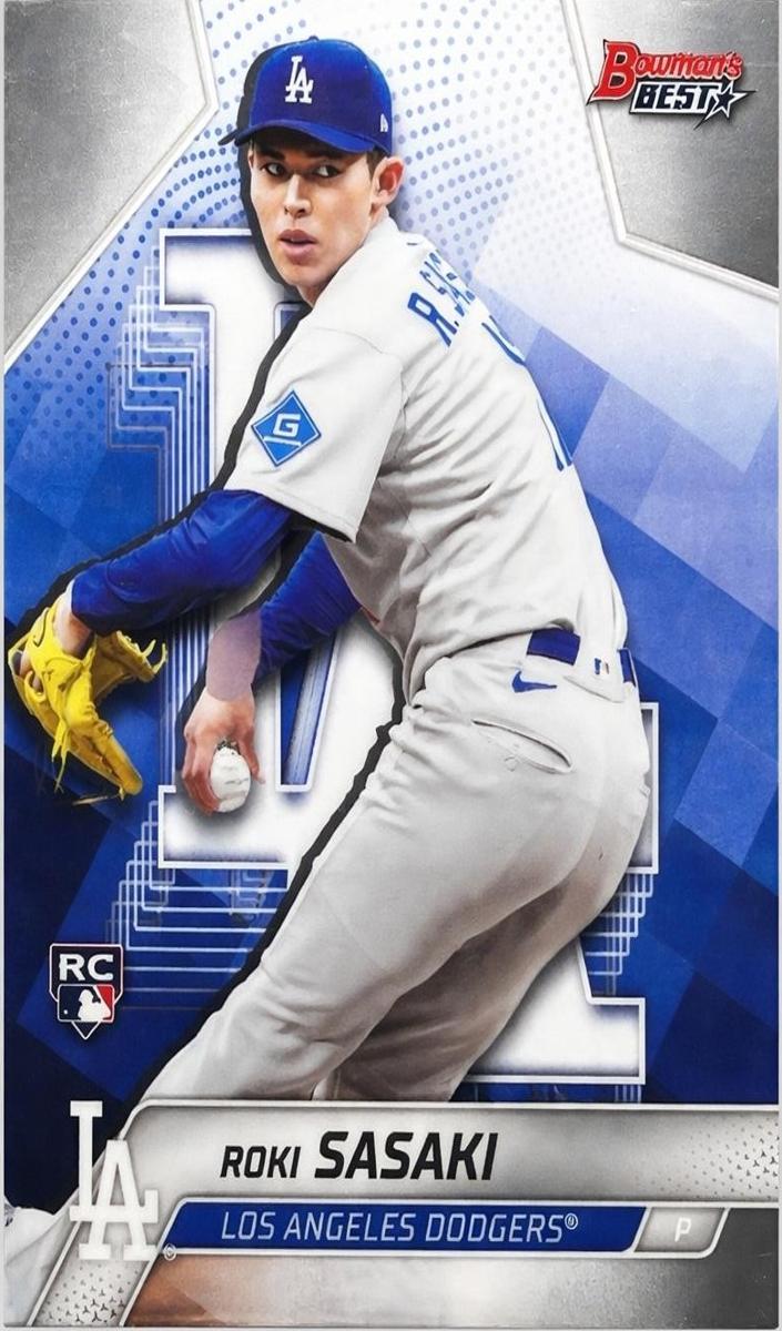 Roki Sasaki 2025 Bowmans Best card