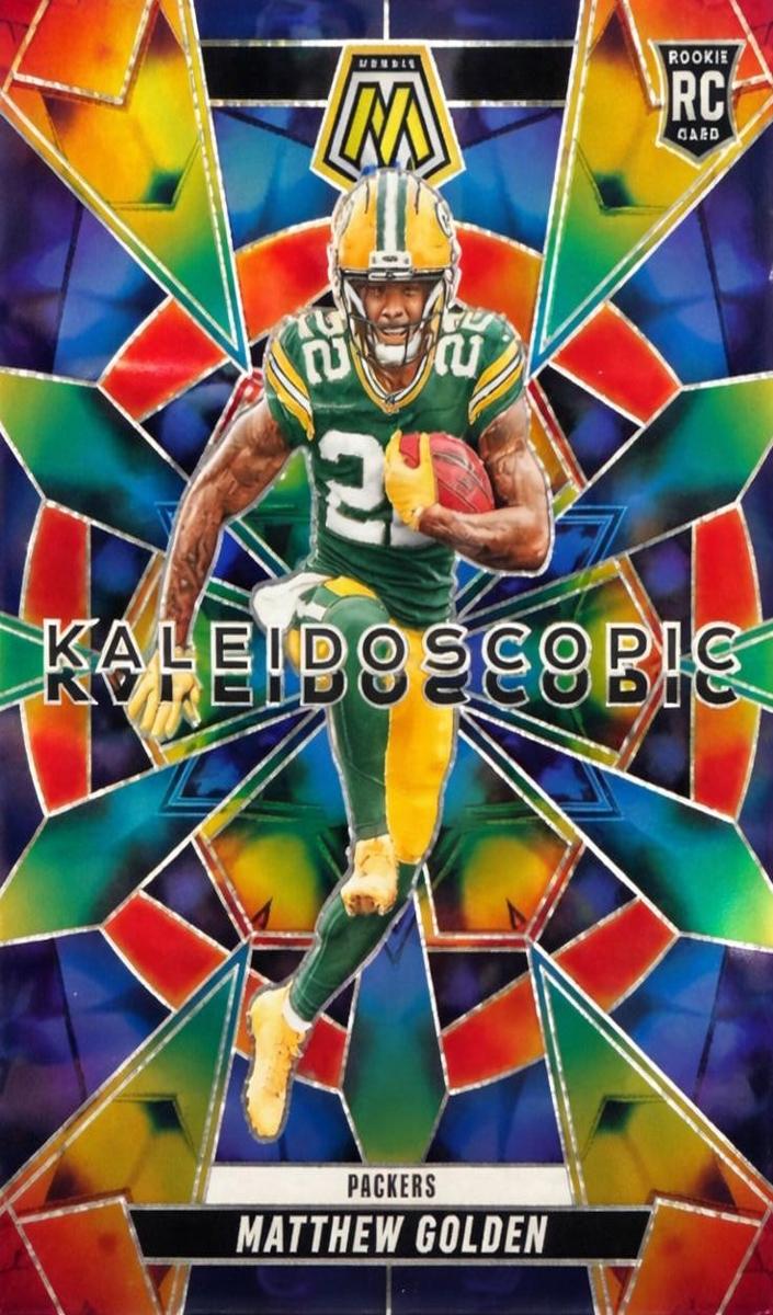 2025 Panini Mosaic Kaleidoscopic Matthew Golden #6 card