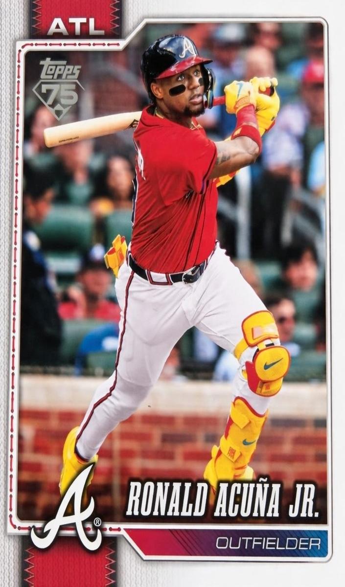 Ronald Acuna Jr. 2026 Topps Baseball card