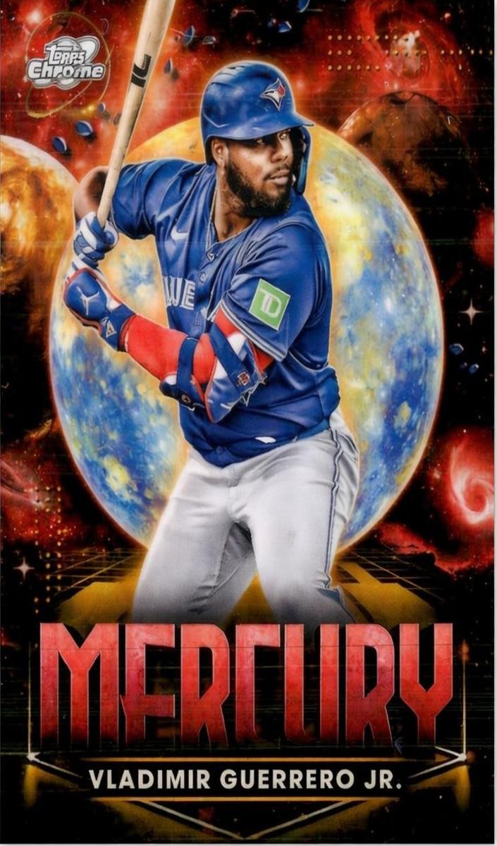 2025 Topps Cosmic Chrome Planetary Pursuit Vladimir Guerrero Jr. #PPM-5 card