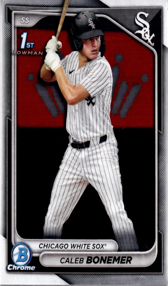 Caleb Bonemer 2024 Bowman Draft Chrome card