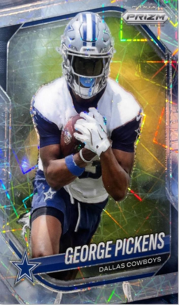 2025 Panini Prizm George Pickens [Pigskin] #71 card