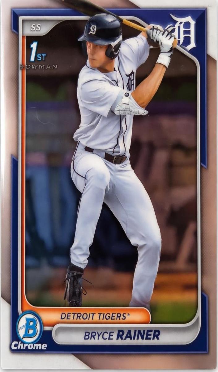Bryce Rainer 2024 Bowman Draft Chrome card