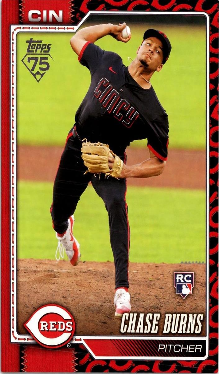 Chase Burns 2026 Topps Baseball card