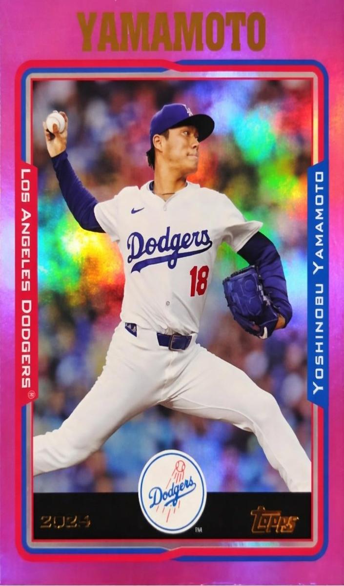 2025 Yoshinobu Yamamoto [Pink Foilboard] #283