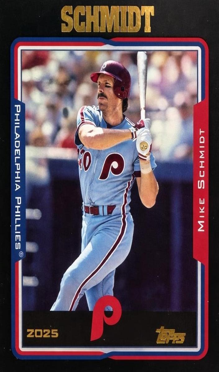 2025 Mike Schmidt [Black Foilboard] #277