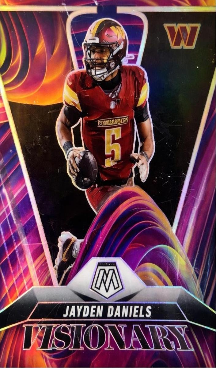 2025 Panini Phoenix Resurgent Snow Globe Jayden Daniels #25 card